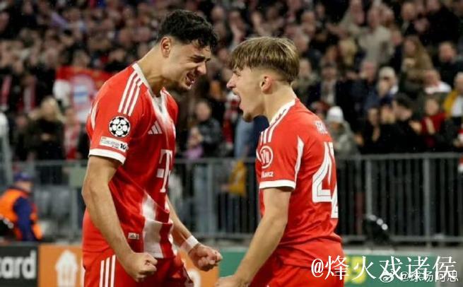 17岁拜仁天才刷新欧冠纪录，闪耀全场